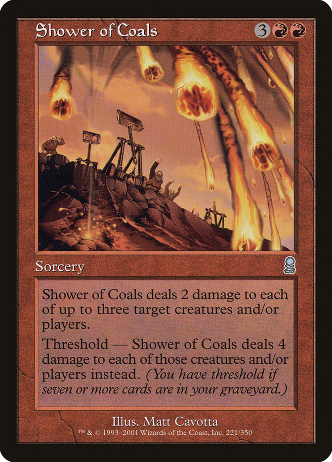 Shower of Coals [Odyssey] | Pandora's Boox