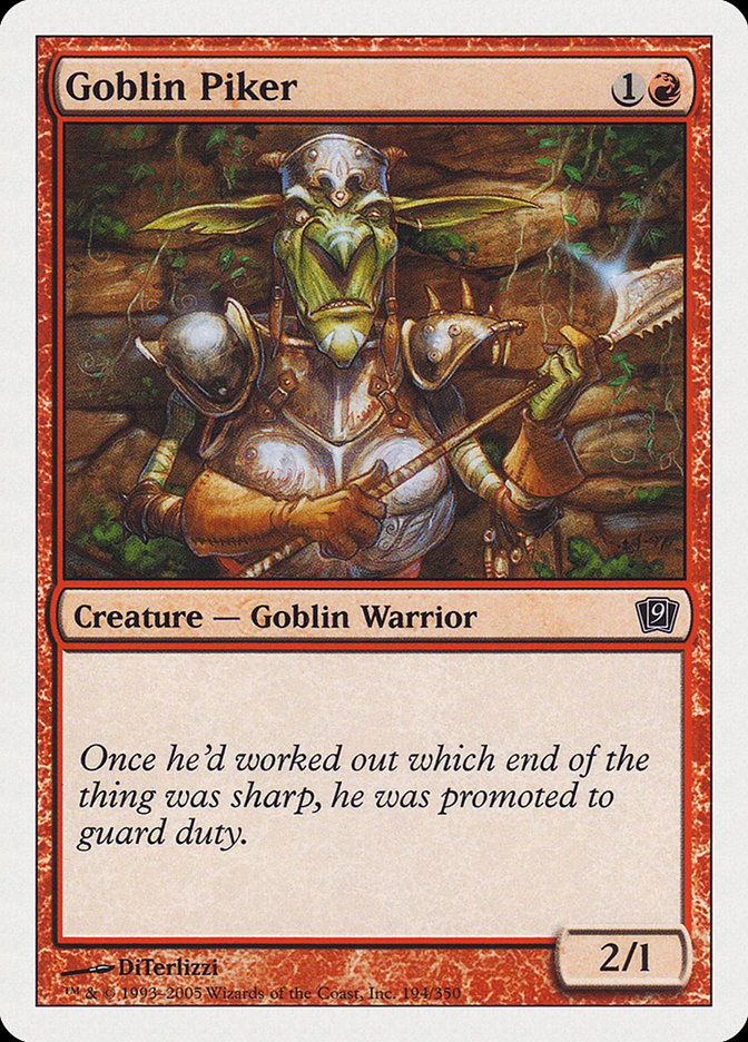 Goblin Piker [Ninth Edition] | Pandora's Boox