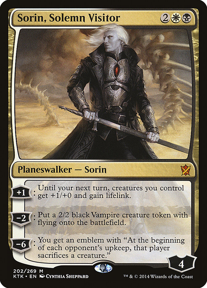 Sorin, Solemn Visitor [Khans of Tarkir] | Pandora's Boox