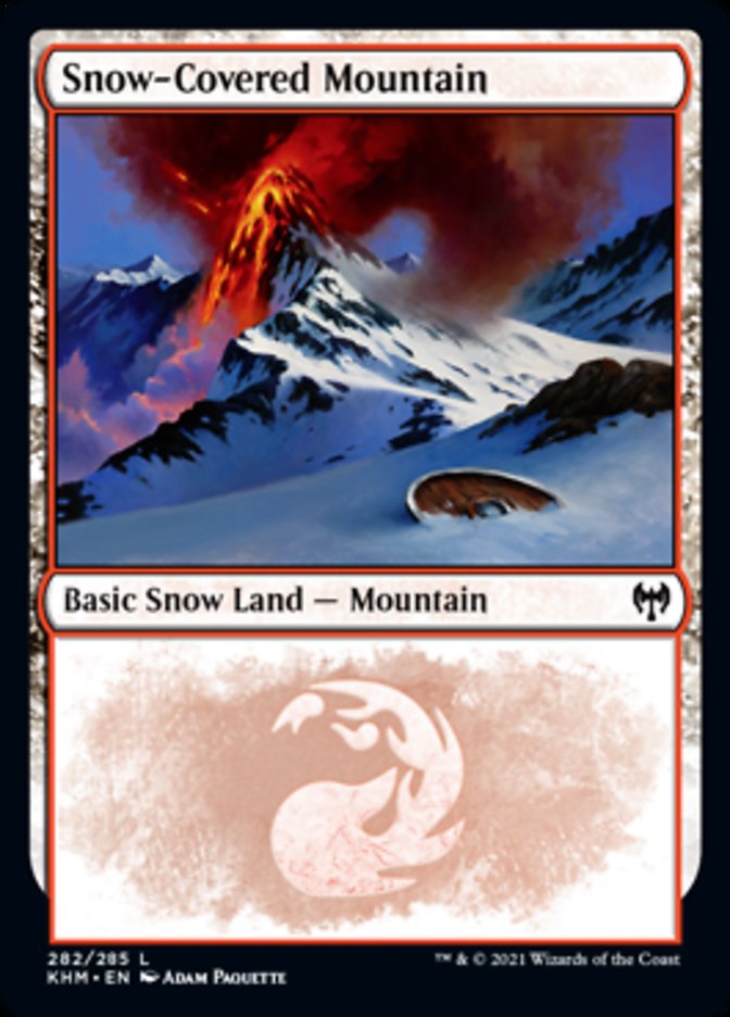 Snow-Covered Mountain (282) [Kaldheim] | Pandora's Boox