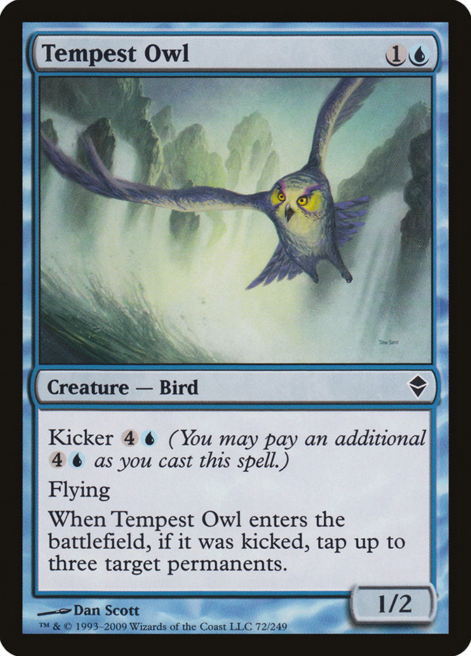 Tempest Owl [Zendikar] | Pandora's Boox