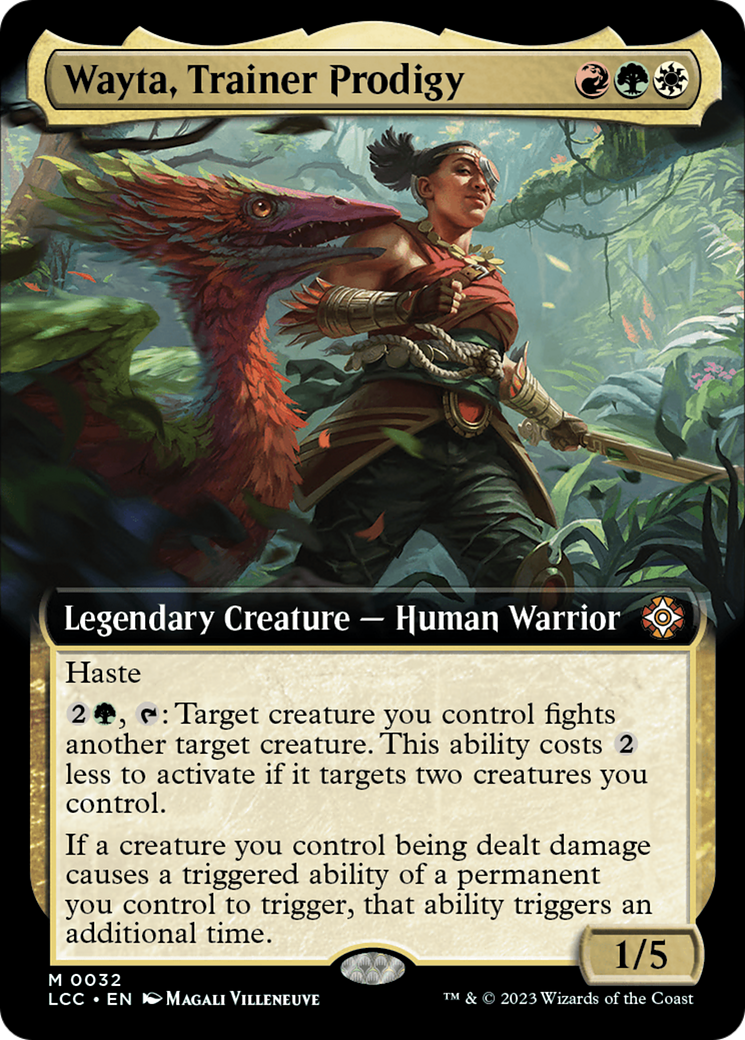 Wayta, Trainer Prodigy (Extended Art) [The Lost Caverns of Ixalan Commander] | Pandora's Boox