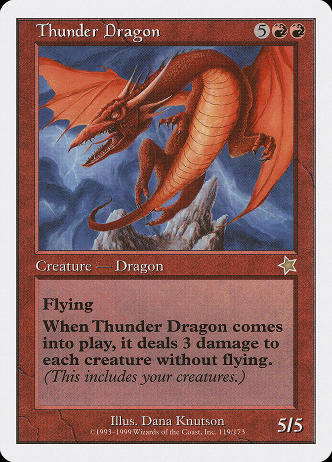 Thunder Dragon [Starter 1999] | Pandora's Boox