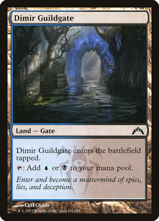 Dimir Guildgate [Gatecrash] | Pandora's Boox