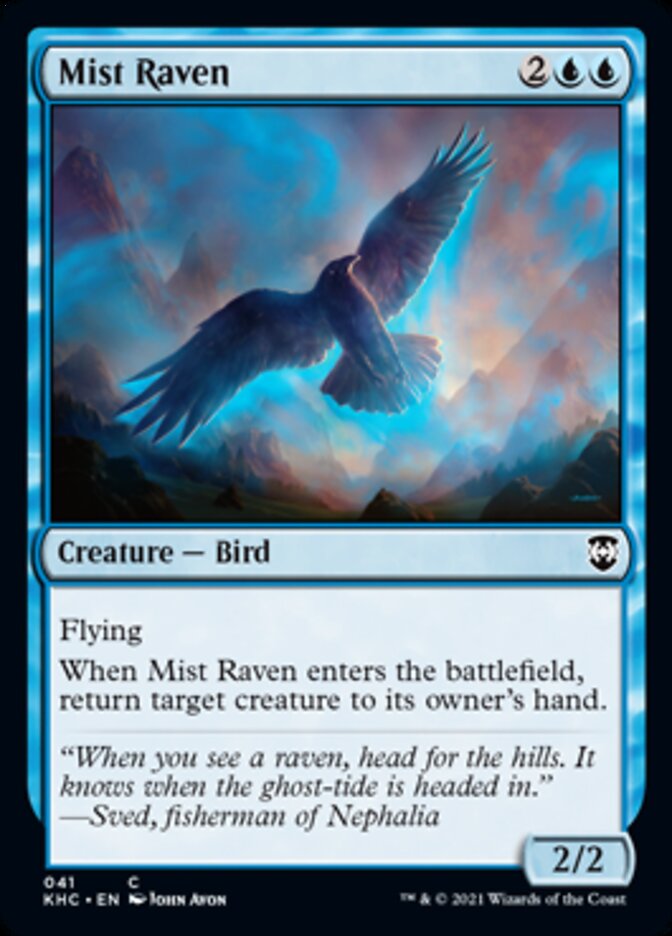 Mist Raven [Kaldheim Commander] | Pandora's Boox