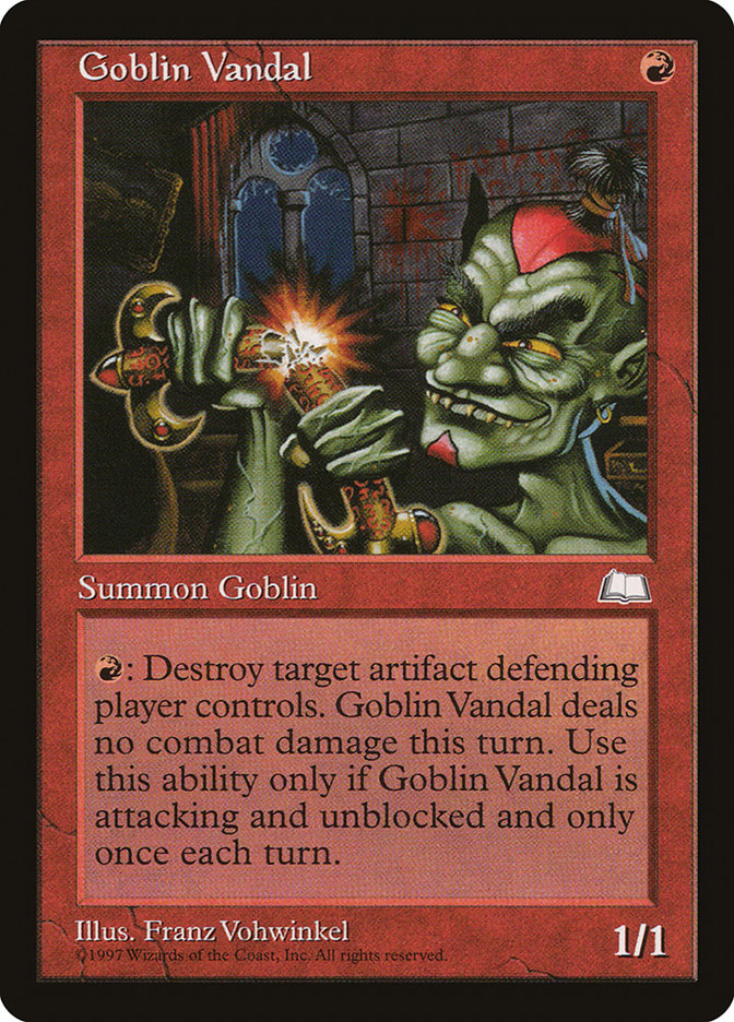 Goblin Vandal [Weatherlight] | Pandora's Boox