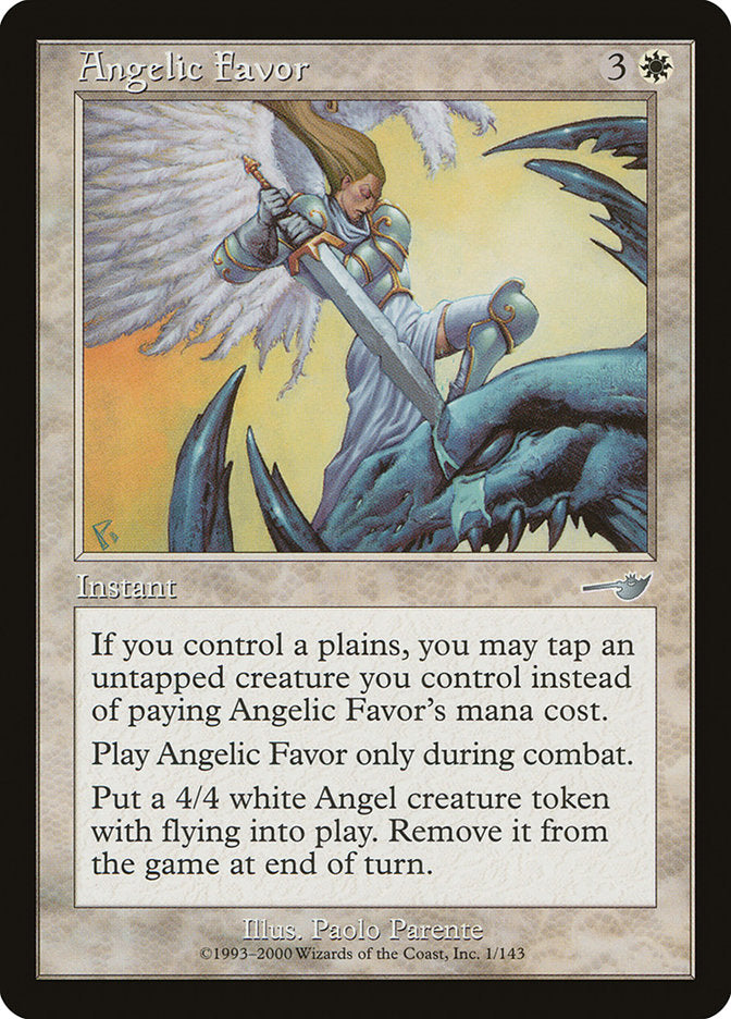 Angelic Favor [Nemesis] | Pandora's Boox