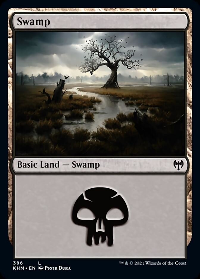 Swamp (396) [Kaldheim] | Pandora's Boox