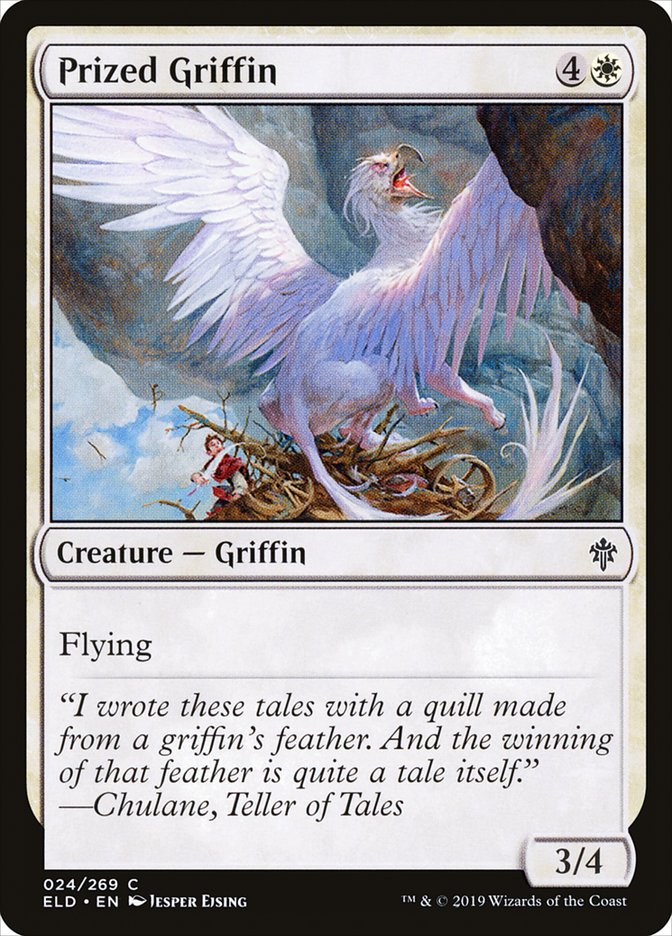 Prized Griffin [Throne of Eldraine] | Pandora's Boox