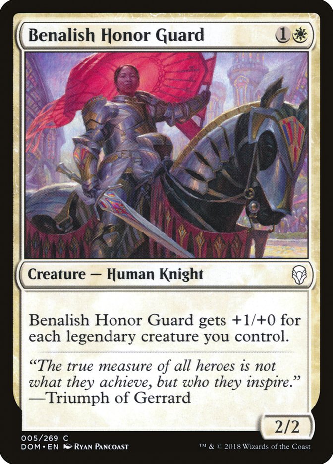 Benalish Honor Guard [Dominaria] | Pandora's Boox