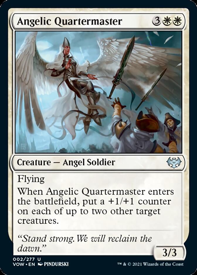 Angelic Quartermaster [Innistrad: Crimson Vow] | Pandora's Boox