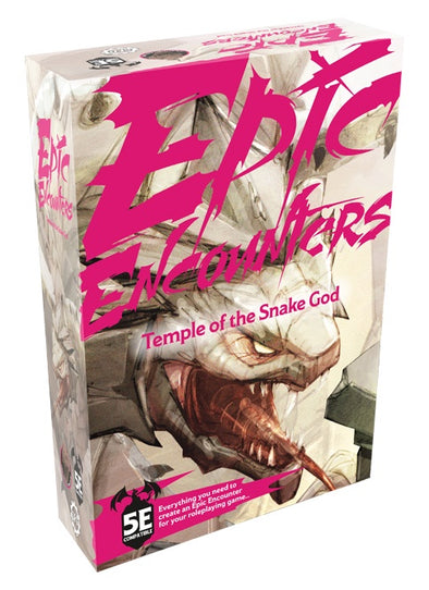 Epic Encounters D&D 5e: Temple of the Snake God | Pandora's Boox