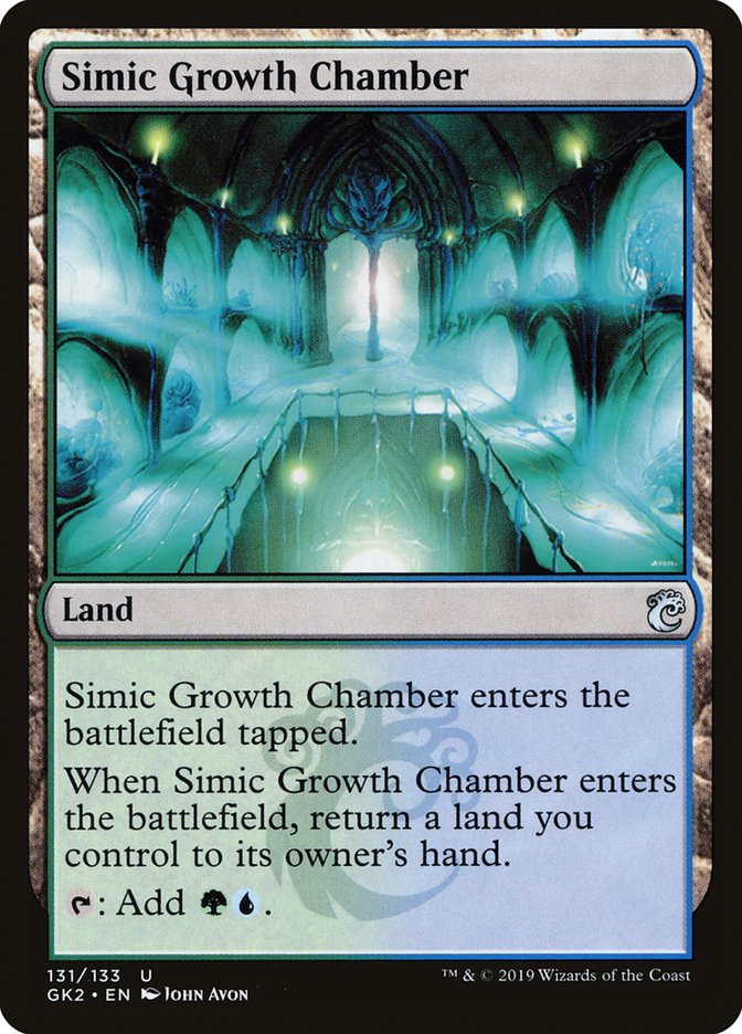 Simic Growth Chamber [Ravnica Allegiance Guild Kit] | Pandora's Boox