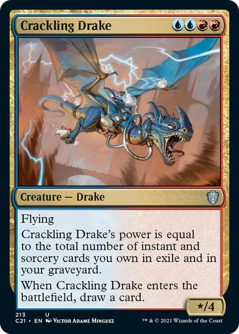 Crackling Drake [Commander 2021] | Pandora's Boox