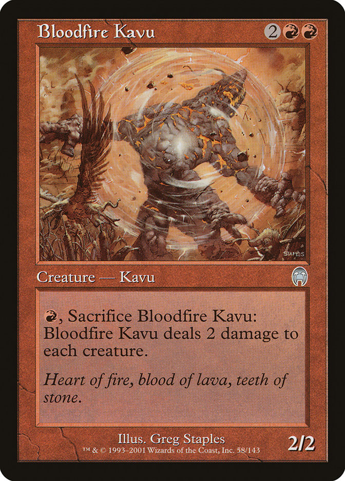 Bloodfire Kavu [Apocalypse] | Pandora's Boox