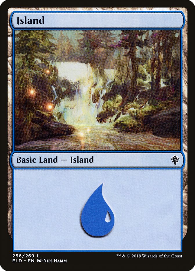 Island (256) [Throne of Eldraine] | Pandora's Boox
