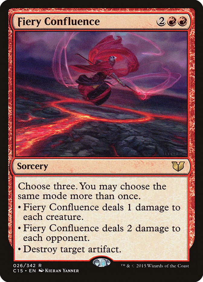 Fiery Confluence [Commander 2015] | Pandora's Boox