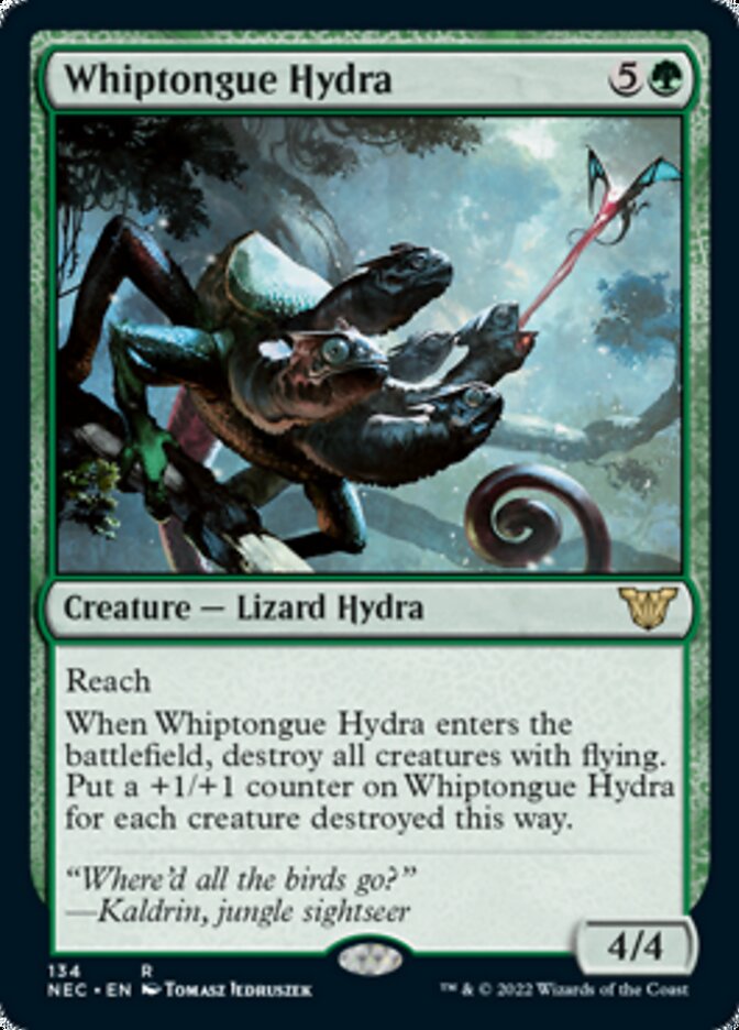 Whiptongue Hydra [Kamigawa: Neon Dynasty Commander] | Pandora's Boox