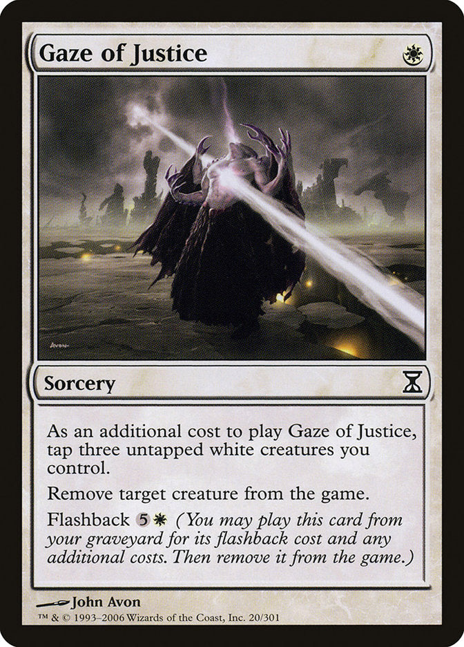 Gaze of Justice [Time Spiral] | Pandora's Boox