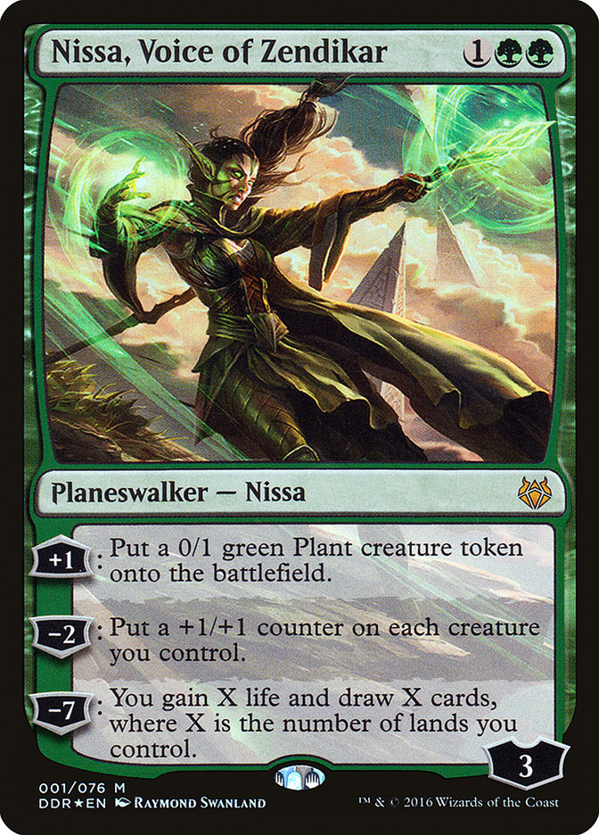 Nissa, Voice of Zendikar [Duel Decks: Nissa vs. Ob Nixilis] | Pandora's Boox