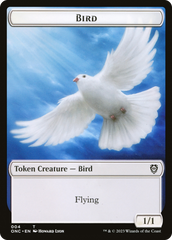 Bird // Cat Double-Sided Token [Phyrexia: All Will Be One Commander Tokens] | Pandora's Boox