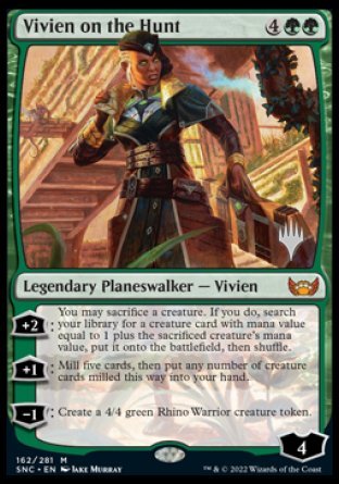Vivien on the Hunt (Promo Pack) [Streets of New Capenna Promos] | Pandora's Boox