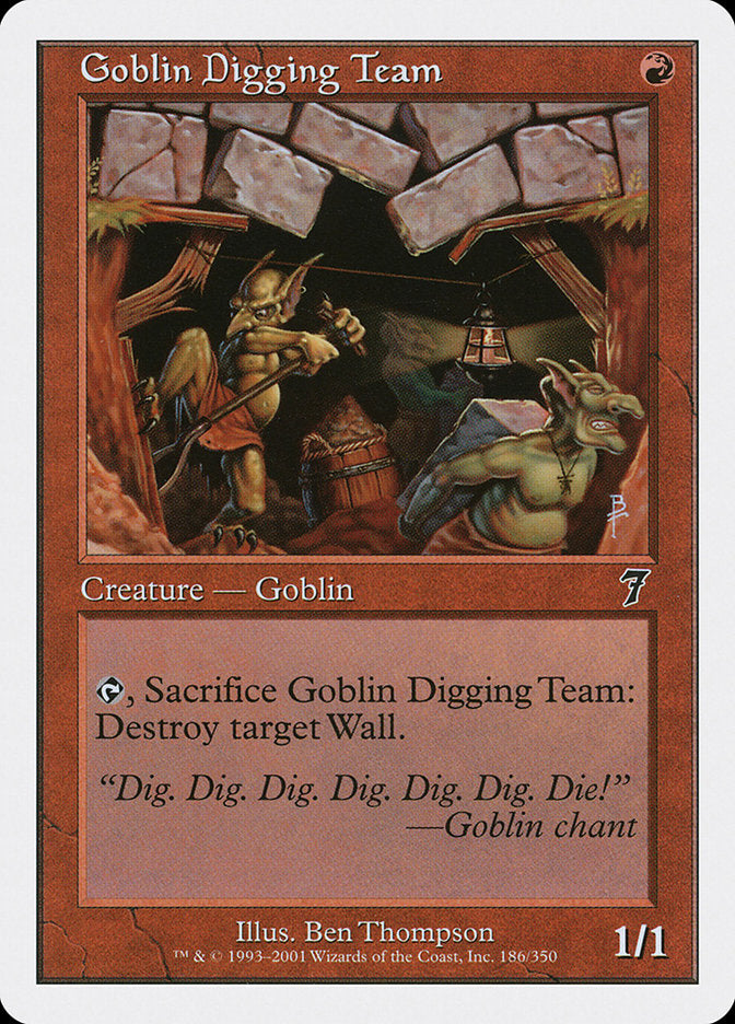 Goblin Digging Team [Seventh Edition] | Pandora's Boox