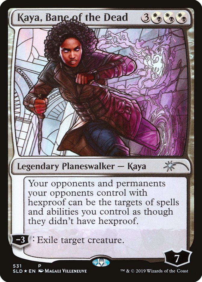 Kaya, Bane of the Dead (Stained Glass) [Secret Lair Drop Promos] | Pandora's Boox