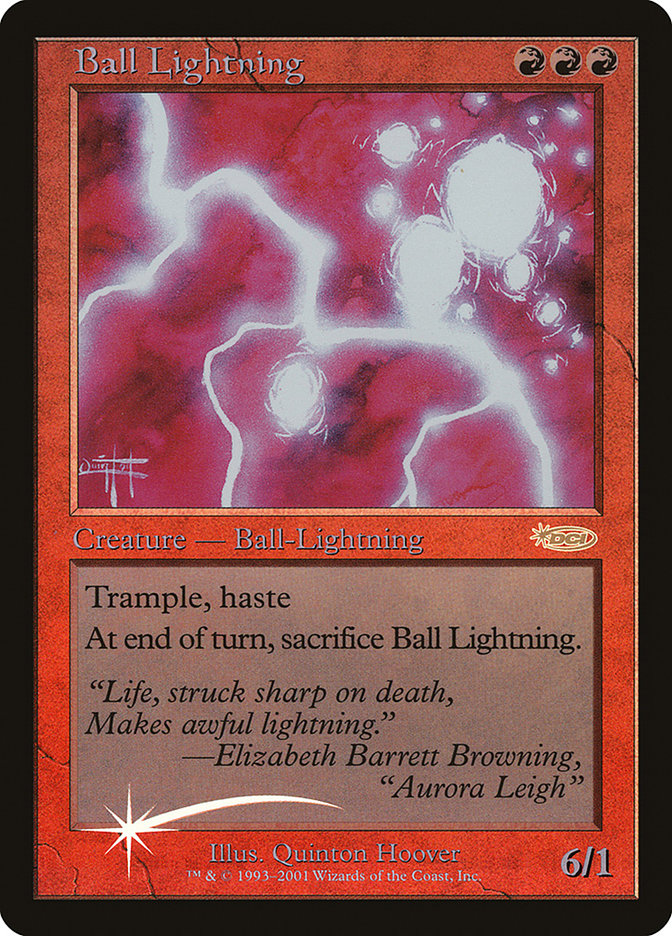 Ball Lightning [Judge Gift Cards 2001] | Pandora's Boox