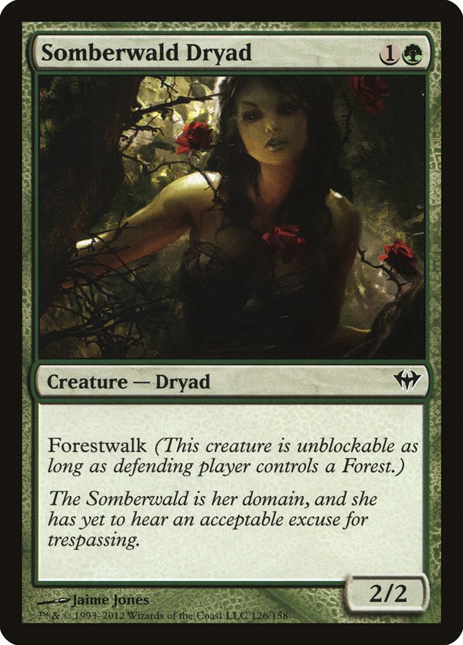 Somberwald Dryad [Dark Ascension] | Pandora's Boox