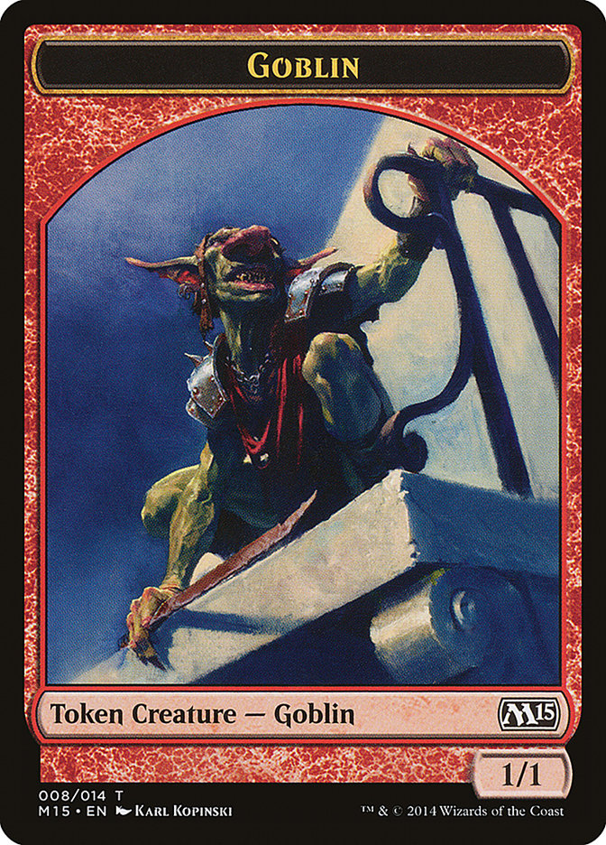 Goblin Token [Magic 2015 Tokens] | Pandora's Boox