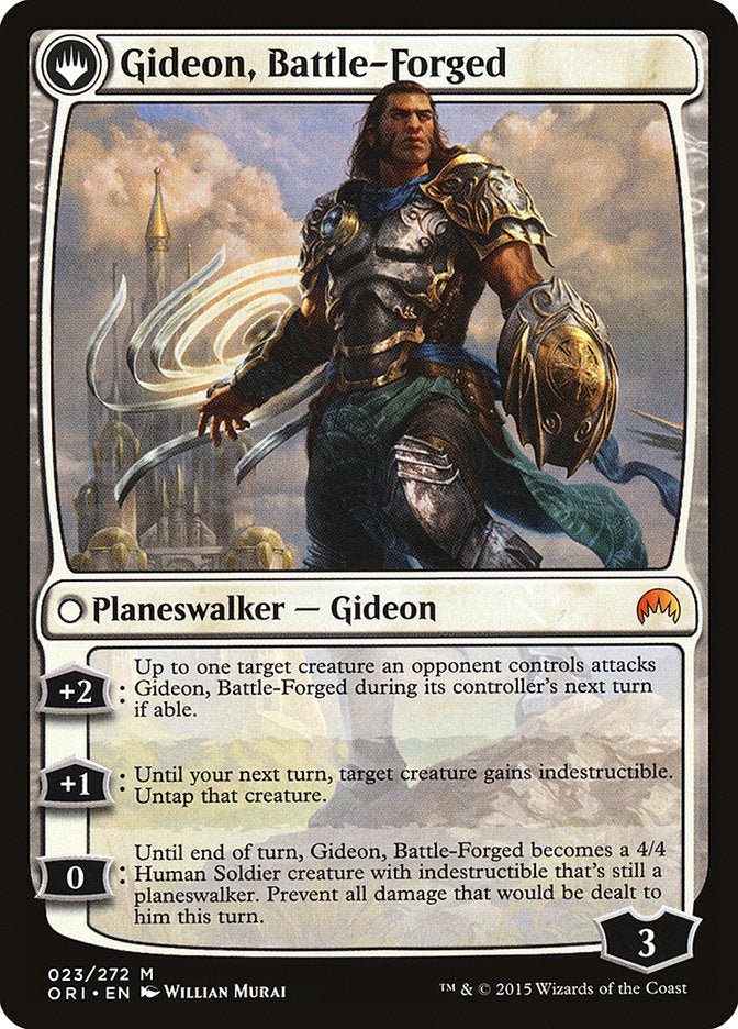 Kytheon, Hero of Akros // Gideon, Battle-Forged [Magic Origins] | Pandora's Boox