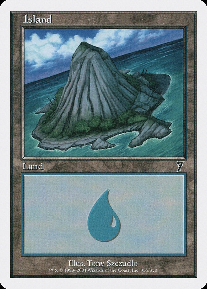 Island (335) [Seventh Edition] | Pandora's Boox