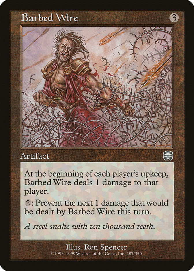 Barbed Wire [Mercadian Masques] | Pandora's Boox