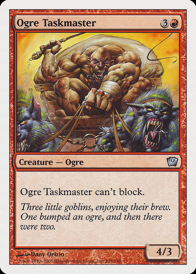 Ogre Taskmaster [Ninth Edition] | Pandora's Boox