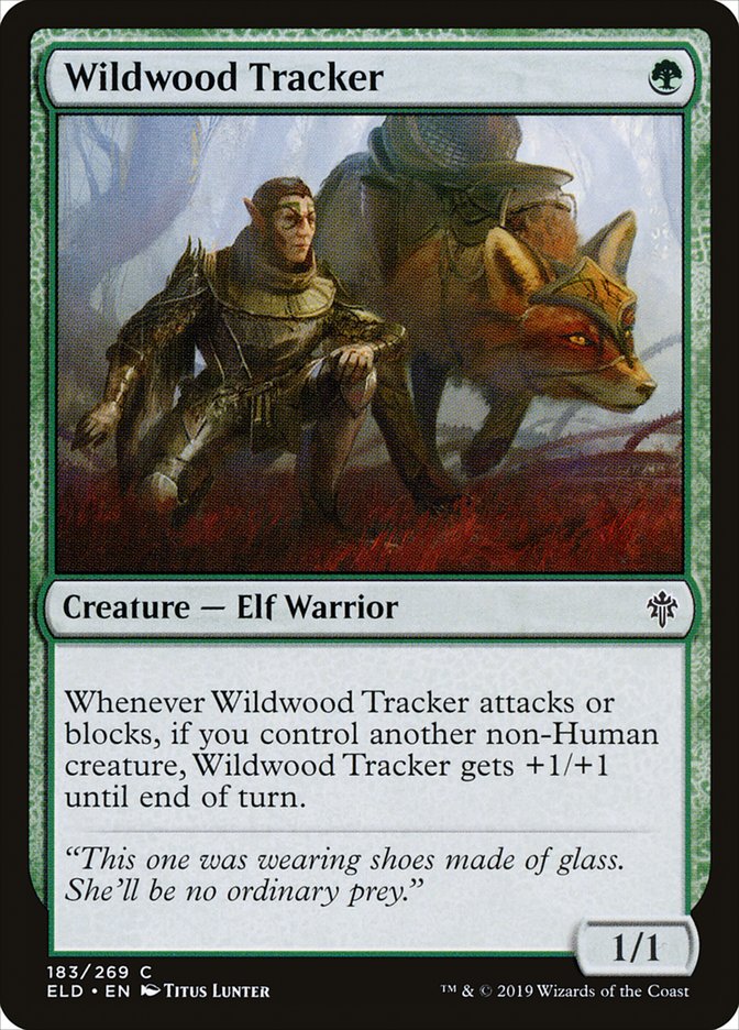 Wildwood Tracker [Throne of Eldraine] | Pandora's Boox