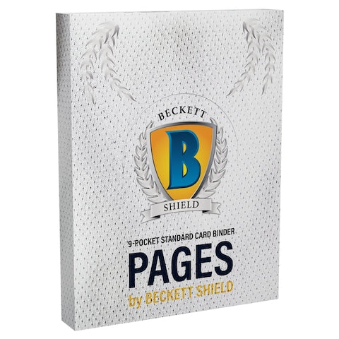Beckett Shield 9 Pocket Binder Sheet Box of 100 | Pandora's Boox