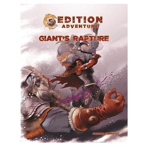5th Edition Adventure, Giant's Rapture | Pandora's Boox