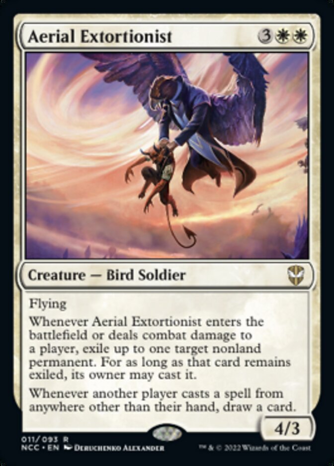 Aerial Extortionist [Streets of New Capenna Commander] | Pandora's Boox