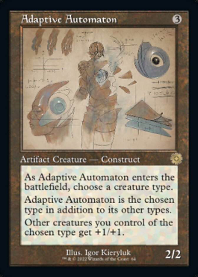 Adaptive Automaton (Retro Schematic) [The Brothers' War Retro Artifacts] | Pandora's Boox