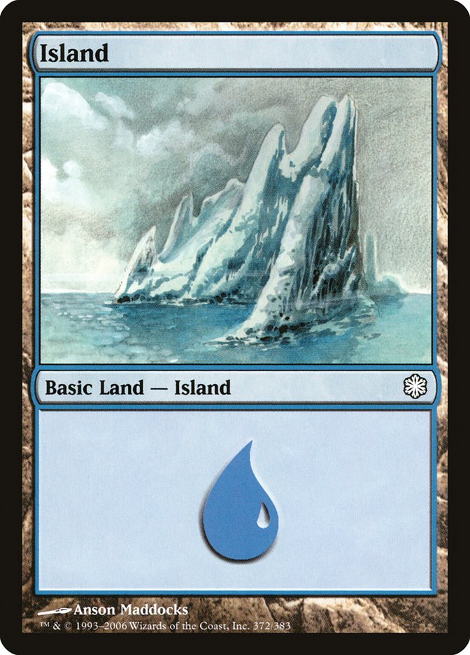 Island (372) [Coldsnap Theme Decks] | Pandora's Boox