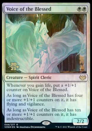Voice of the Blessed [Innistrad: Crimson Vow Prerelease Promos] | Pandora's Boox