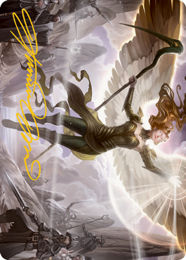 Sigarda's Splendor Art Card (Gold-Stamped Signature) [Innistrad: Midnight Hunt Art Series] | Pandora's Boox