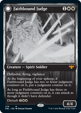 Faithbound Judge // Sinner's Judgment [Innistrad: Double Feature] | Pandora's Boox