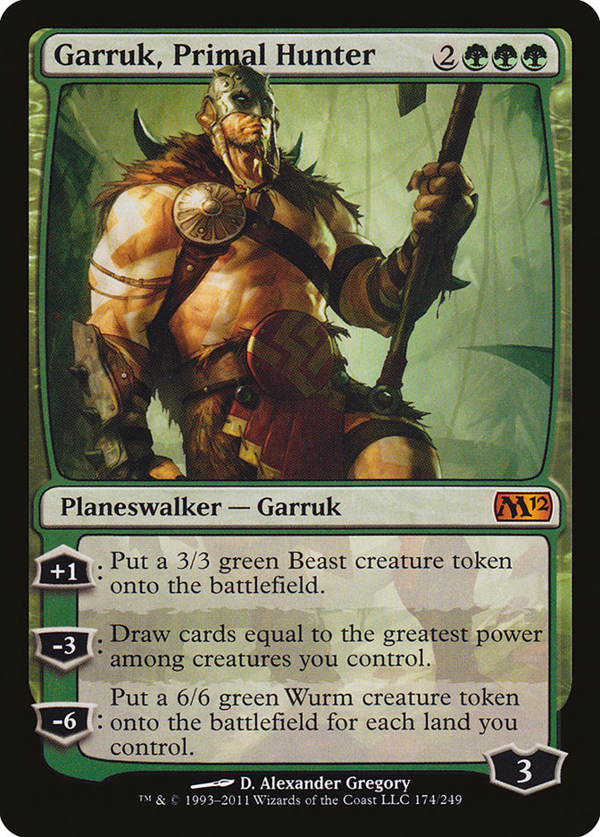 Garruk, Primal Hunter [Magic 2012] | Pandora's Boox