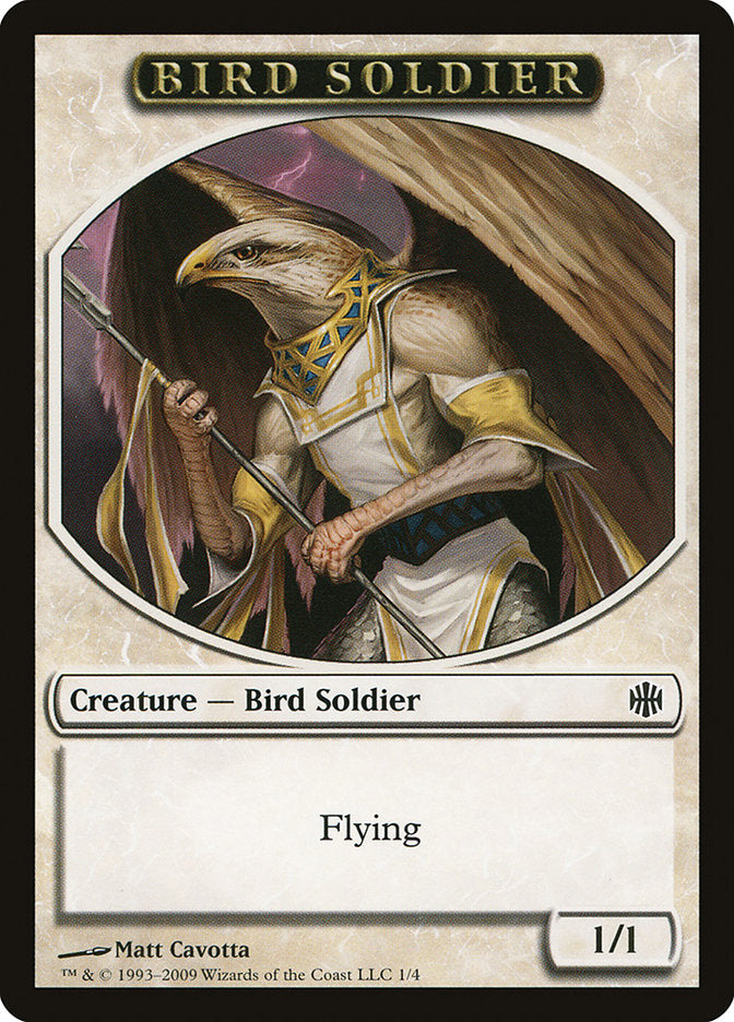 Bird Soldier Token [Alara Reborn Tokens] | Pandora's Boox