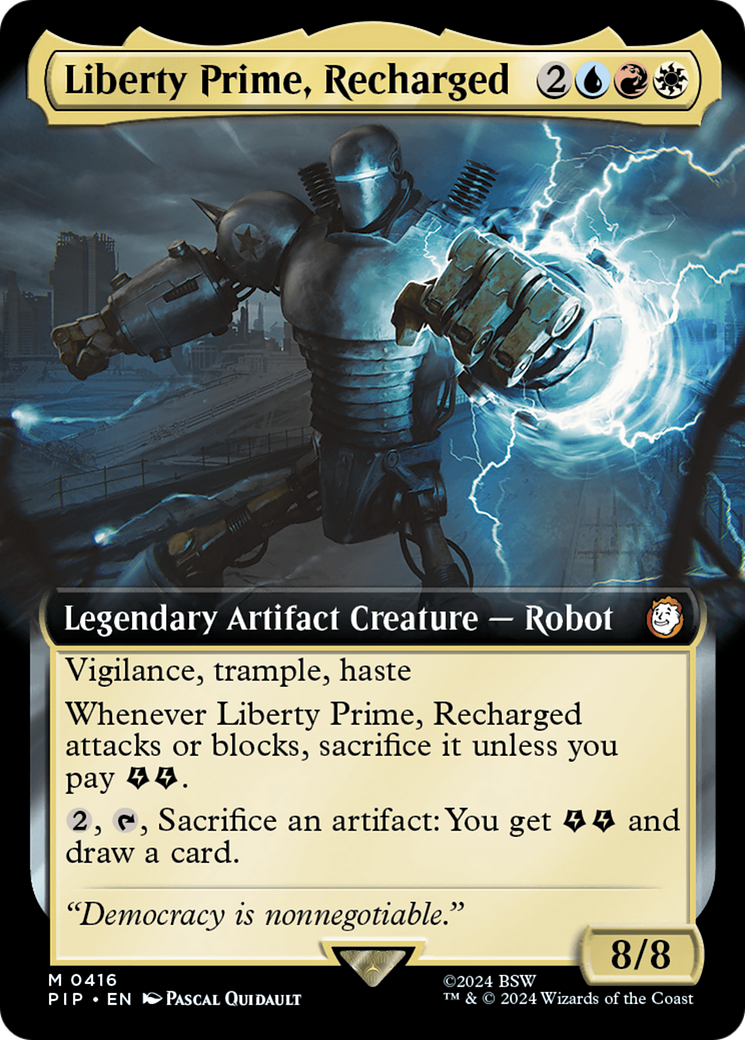 Liberty Prime, Recharged (Extended Art) [Fallout] | Pandora's Boox