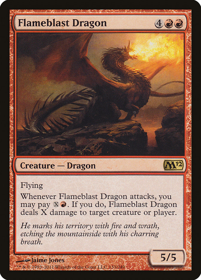 Flameblast Dragon [Magic 2012] | Pandora's Boox