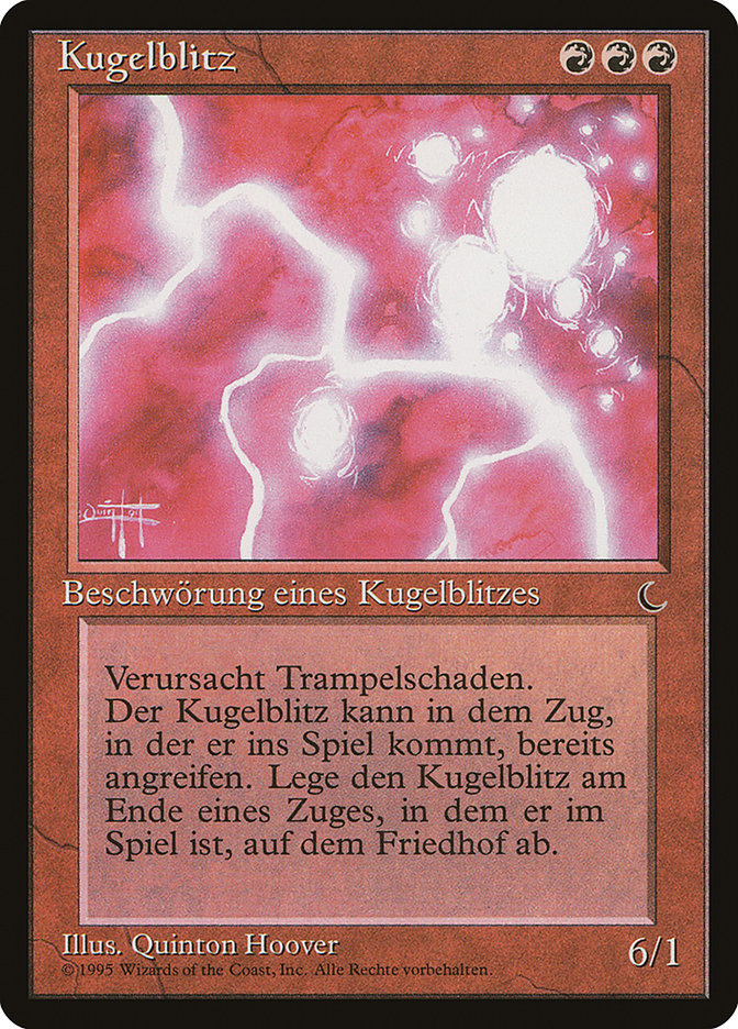 Ball Lightning (German) - "Kugelblitz" [Renaissance] | Pandora's Boox
