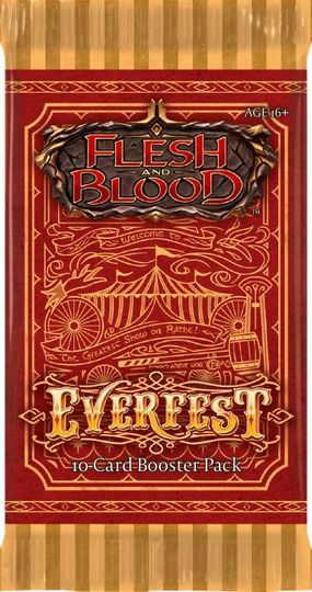 Flesh and Blood: Everfest booster pack (1st Edition) | Pandora's Boox
